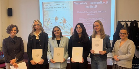 🗣️"Zmień narrację, wybierz mediację”- warsztaty komunikacji i mediacji dla młodzieży