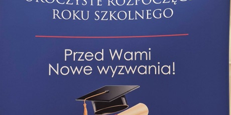 Powiększ grafikę: Uroczyste rozpoczęcie roku szkolnego