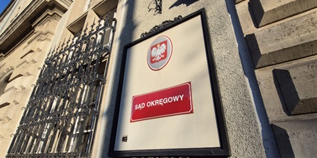 Powiększ grafikę: Patronat Sądu Okręgowego 
