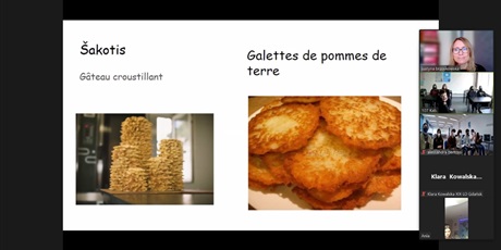 Powiększ grafikę: Projkekt eTwinning „La cuisine dans nos pays”